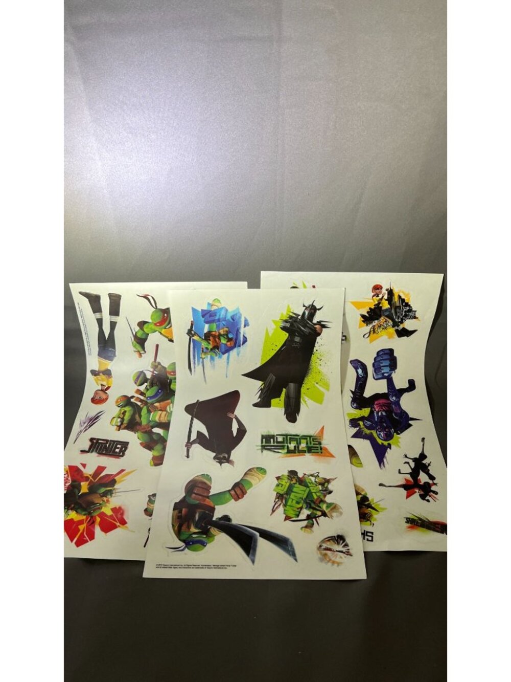 Teenage Mutant Ninja Turtles Sticker Sheets Featuring Vibrant Characters From 20
